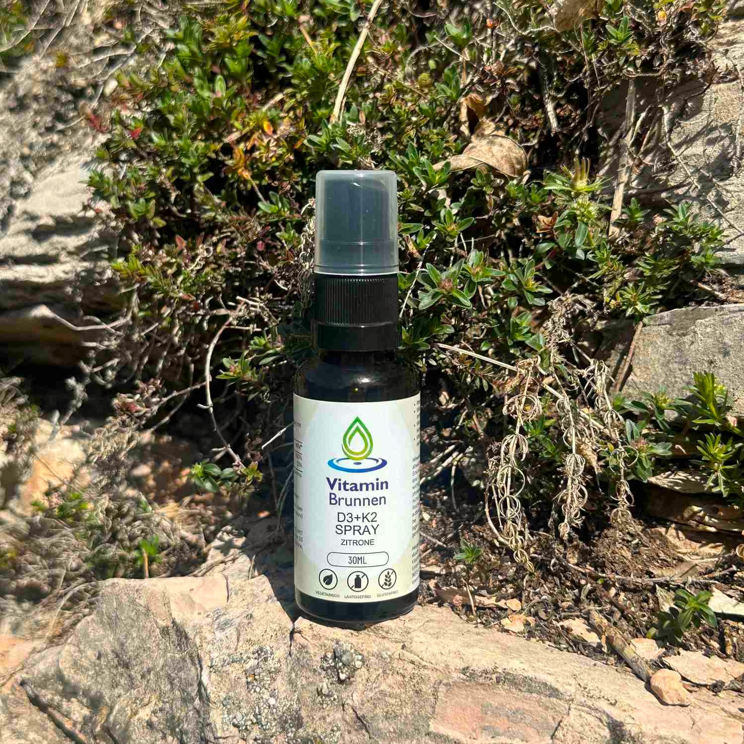 Vitamin D3 K2 Spray Zitrone vegan 30 ml