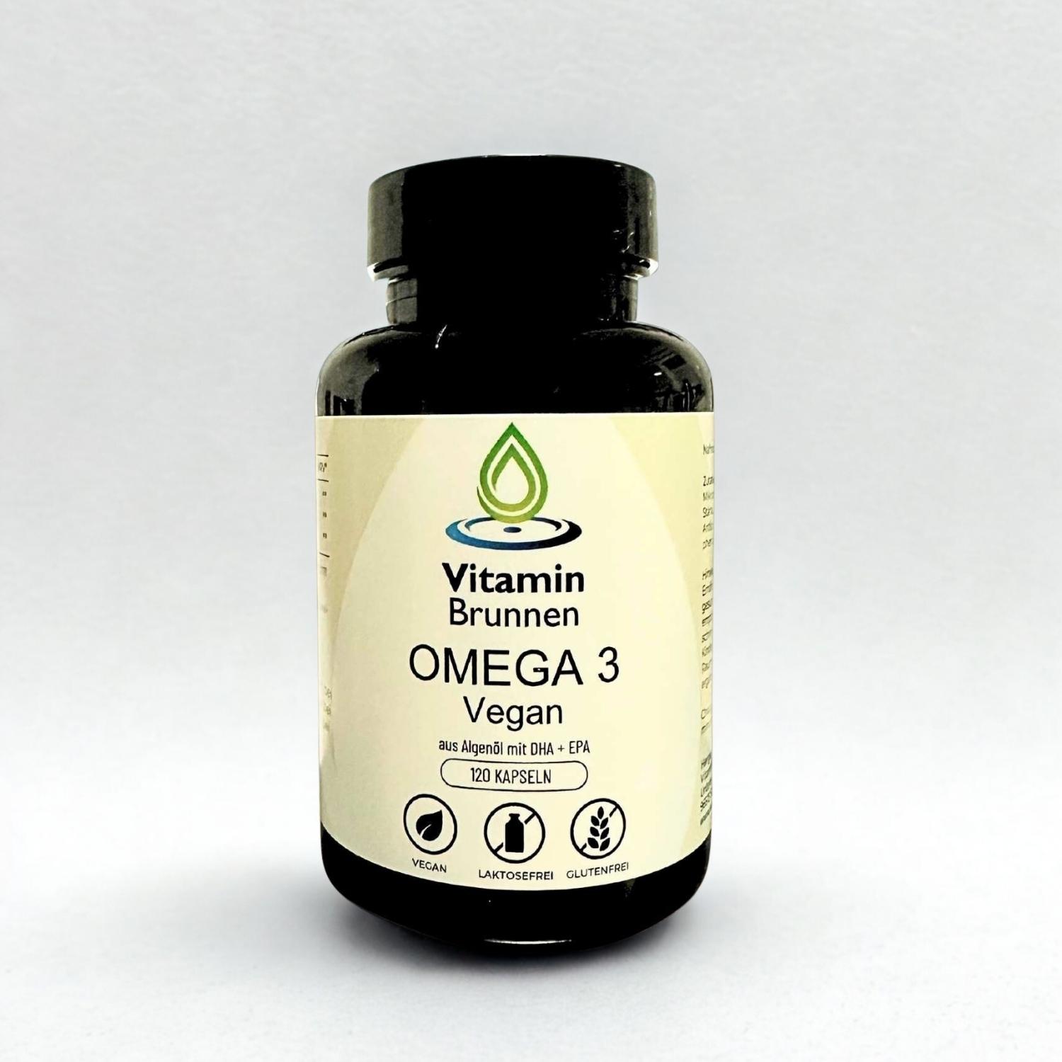 Omega 3 Kapseln vegan 120 Stk.