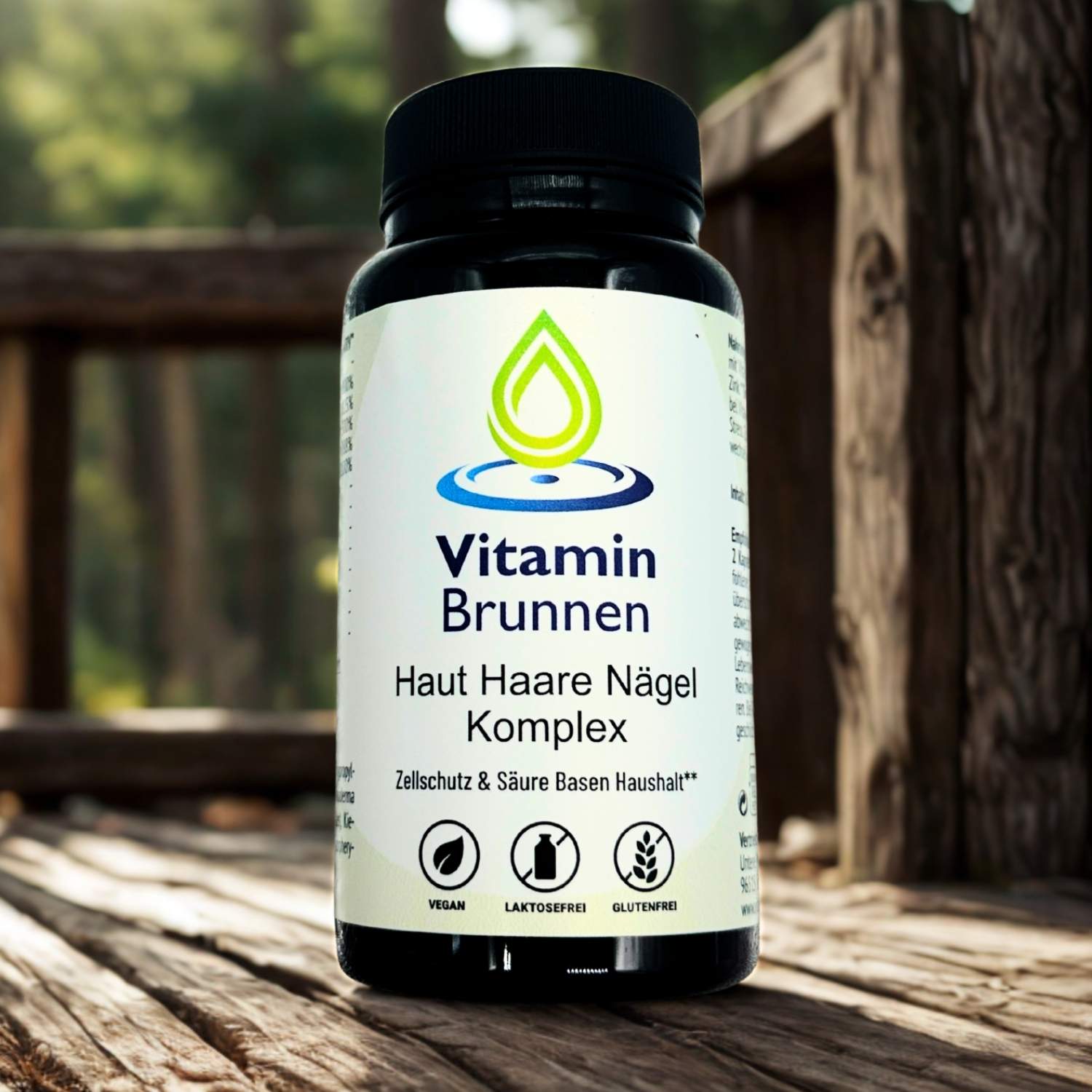 Haut Haare Nägel Komplex Kapseln vegan 60 Stk.
