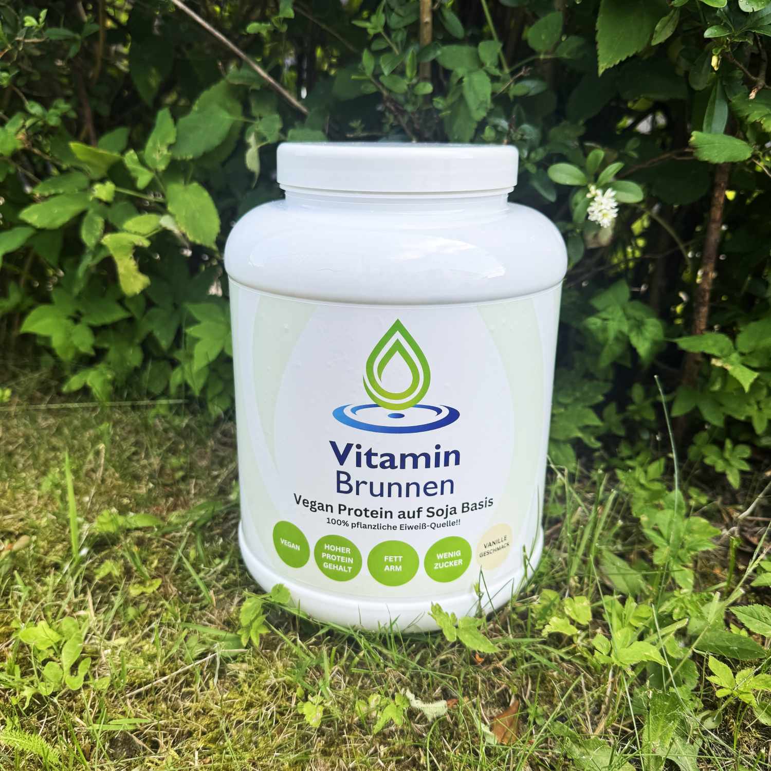 Vegan Protein Vanille – Soja Isolat Pulver 1000g