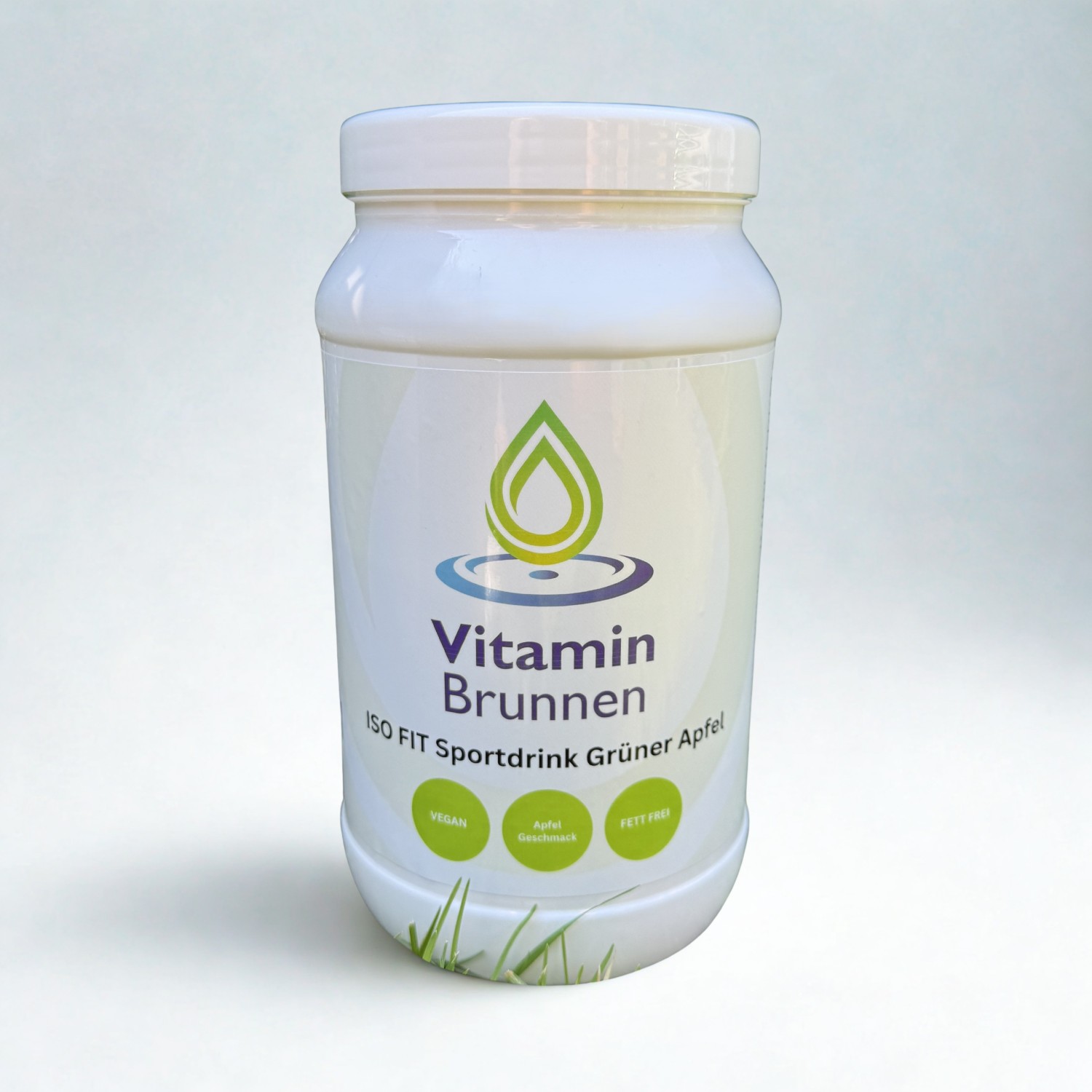 ISO FIT Sportdrink Grüner Apfel Pulver vegan 1000g