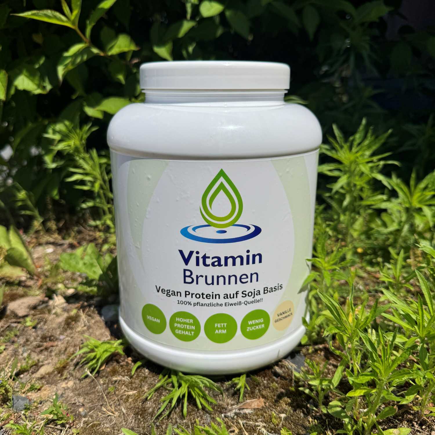 Vegan Protein Vanille – Soja Isolat Pulver 1000g