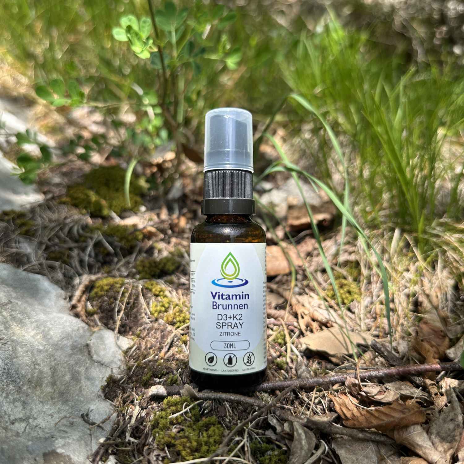 Vitamin D3 K2 Spray Zitrone vegan 30 ml
